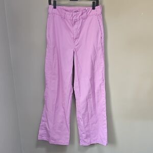 Dickies Pink Wide Leg Denim Pants